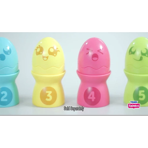 Розвиваюча іграшка Пірамідка курчата в шкаралупі від Toomies