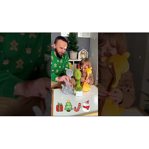 Интерактивная игрушка повторюха Жираф