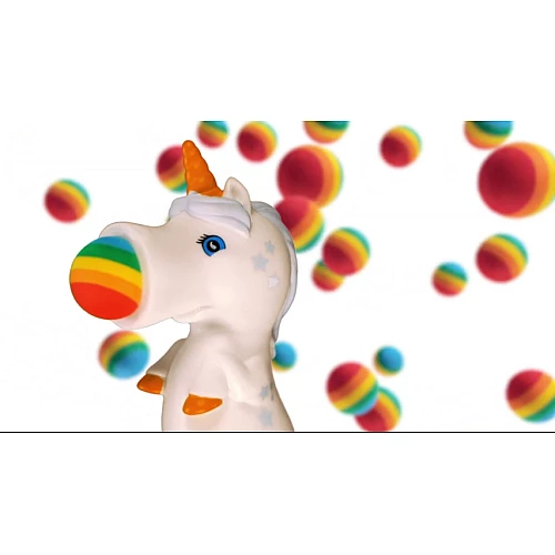 Игрушка Единорог поппер с мячиками