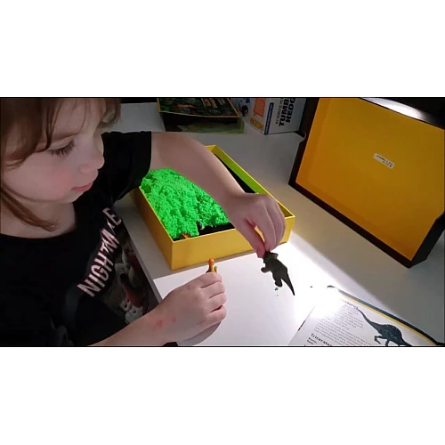 Научный STEM набор Морфирующий песок Динозавры от NATIONAL GEOGRAPHIC