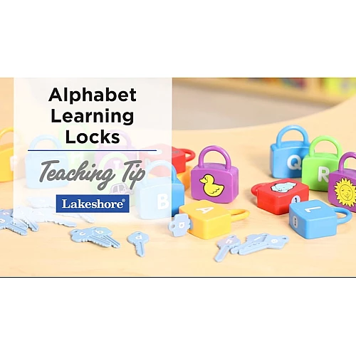 Навчальний набір Замочки Алфавіт (26 шт) від Lakeshore