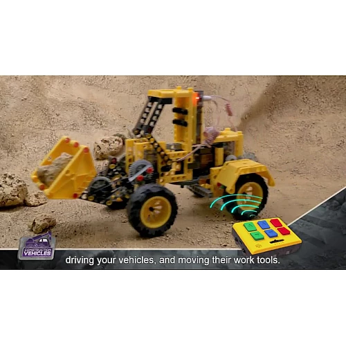 Набор конструктор Управляемая строительная техника (227 деталей) от Gigo