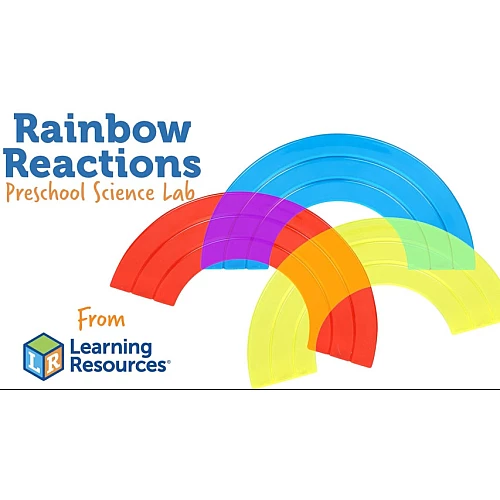 Научный STEM-набор Радужные реакции (14 предметов) от Learning Resources