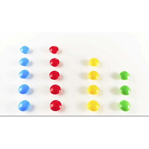 Розвиваючий набір Мозаїка з великими фішками в кейсі (48 шт) від Quercetti