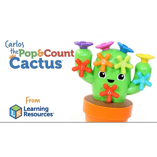 Розвиваючий набір для рахунку Кактус (16 елементів) від Learning Resources