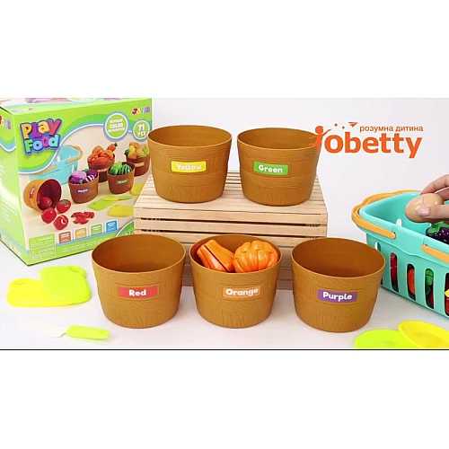 Розвиваючий набір Їжа (69 предметів) від JOYIN