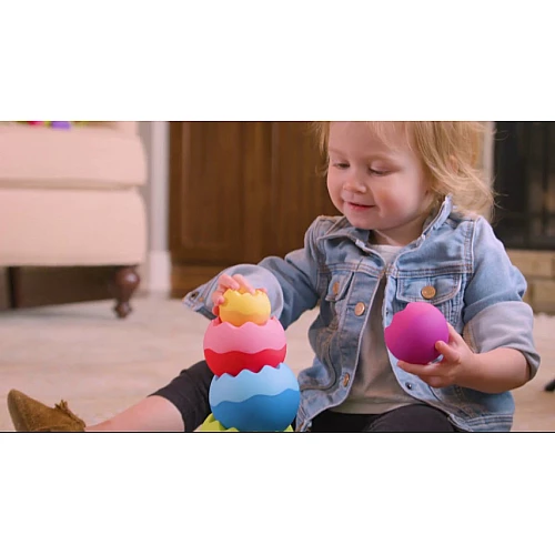 Развивающий набор Разноцветные скорлупки (6 шт) от Fat Brain Toys