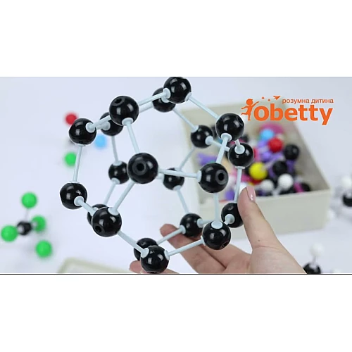 Науковий набір конструктор 3D молекули Хімія (444 деталей)