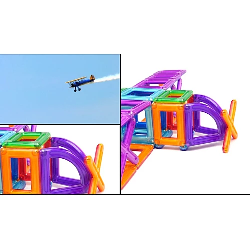 Магнітний набір Монтессорі Кольорові блоки (26 деталей) від Guidecraft