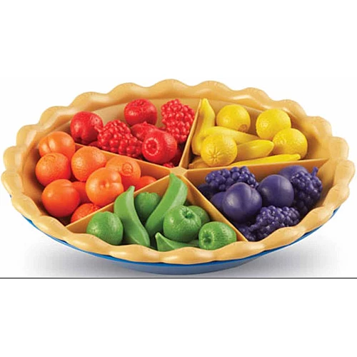 Фруктовый сортировочный пирог (68 элементов) от Learning Resources
