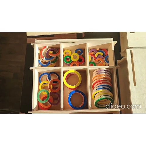 Великий дидактичний набір Фребеля (14 коробок) від Hega