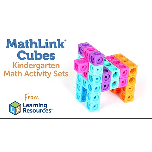 Набір для занять математикою MathLink Cubes (115 елементів) від Learning Resources