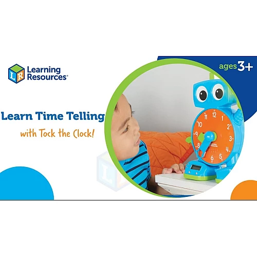 Навчальний годинник Робот від Learning Resources