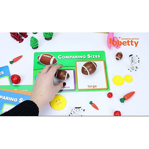 Набор для счета и сортировки Разные размеры (33 шт) от Lakeshore