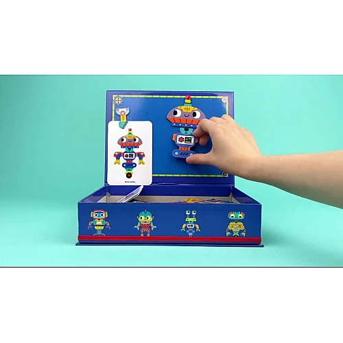 Развивающая магнитная игра Роботы