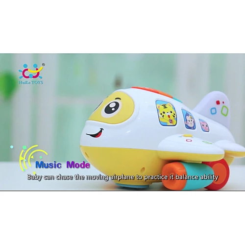 Розвиваюча музична іграшка Літачок від Hola Toys