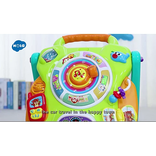 Розвиваючий центр ходунки на колесах столик для малюків від Hola Toys