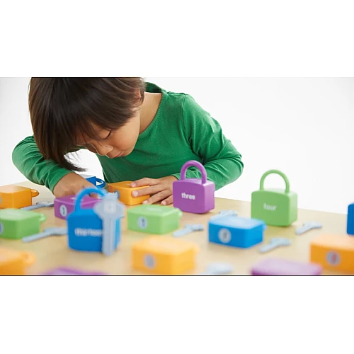 Розвиваючий набір для рахунку Замочки (20 шт) від Lakeshore