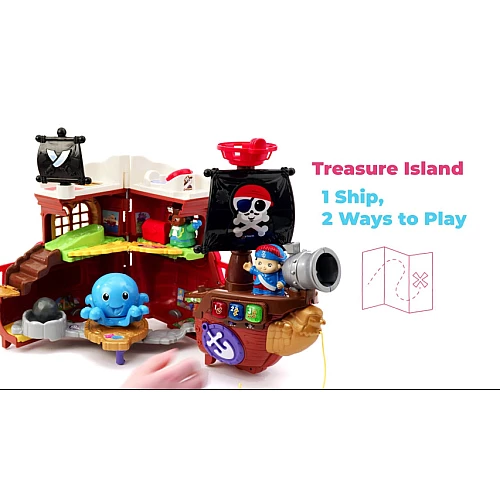 Развивающая игрушка Пиратский корабль с сокровищами от VTech