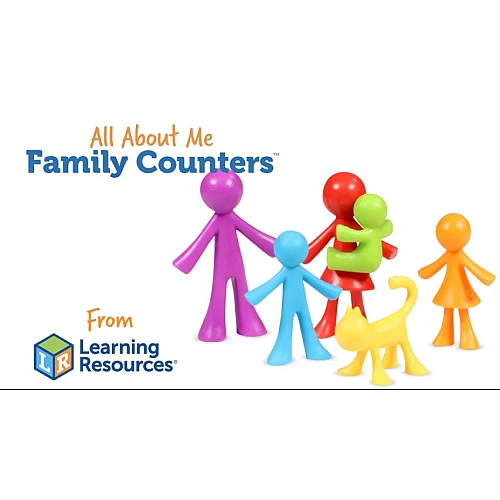 Лічильний набір "Моя сім'я" (72 шт) від Learning Resources