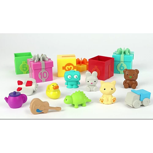 Развивающий набор для счета и сортировки Коробки с подарками (10 коробок) от Learning Resources