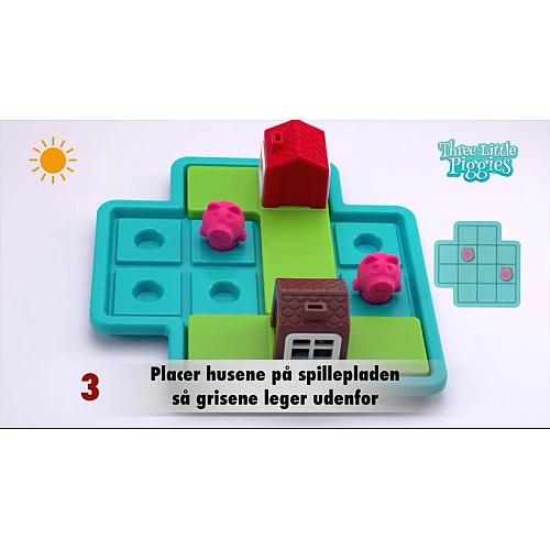 Настільна логічна гра Троє поросят від SmartGames