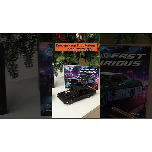 Дерев'яний 3D-конструктор Форсаж (125 деталей) від PuzzleOk