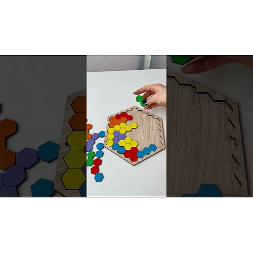 Игра-головоломка Шестиугольник (20 элементов) от PuzzleOk