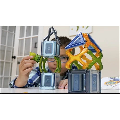 Магнитный конструктор Монтессори Космос (54 детали) от Guidecraft