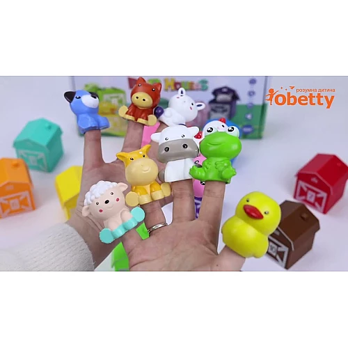 Розвиваючий набір для сортування та рахунку Тварини
