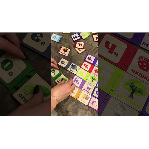 Головоломка-пазл Буквы (33 элемента) от PuzzleOk