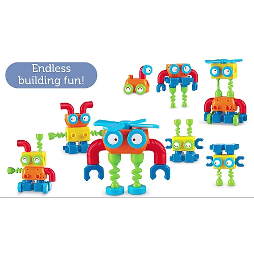 Будівельний STEM набір конструктор Фабрика роботів (18 деталей) від Learning Resources