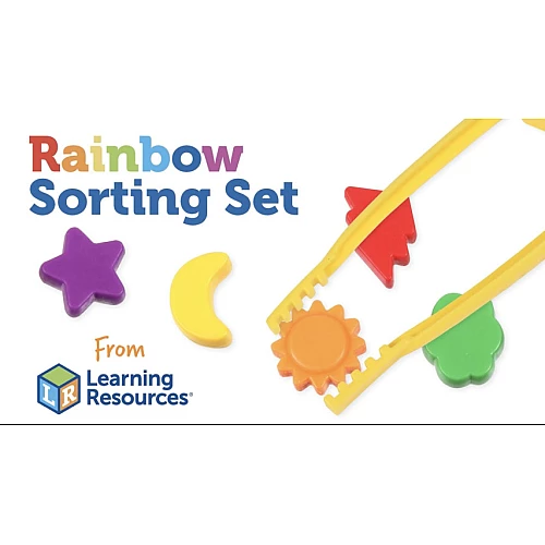 Набір для сортування та рахунку Веселка (37 шт) від Learning Resources