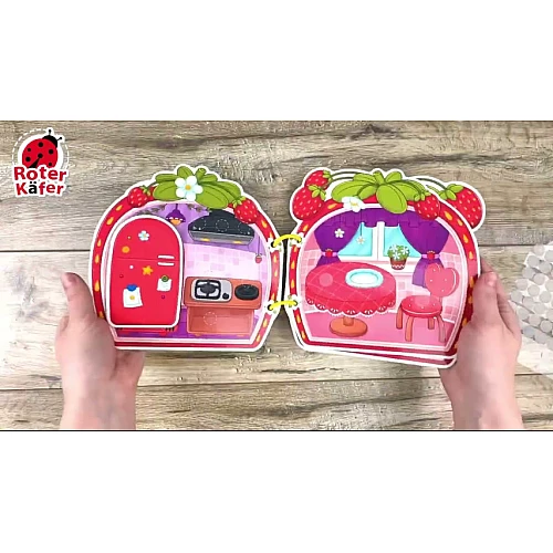 Розвиваюча гра Бізі бук. Полуничний будиночок Емілії