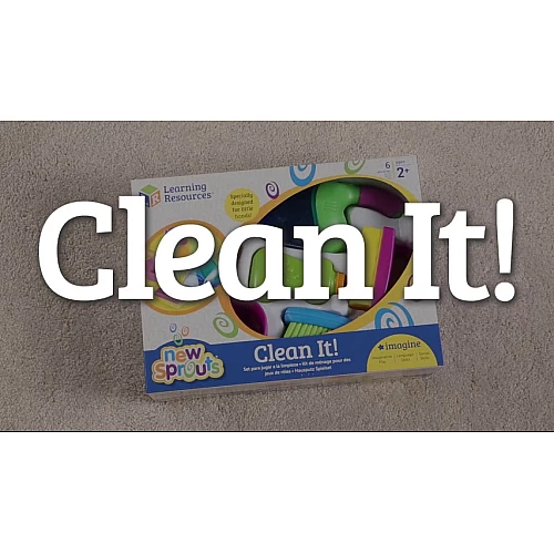 Розвиваючий набір Прибирання (6 предметів) від Learning Resources