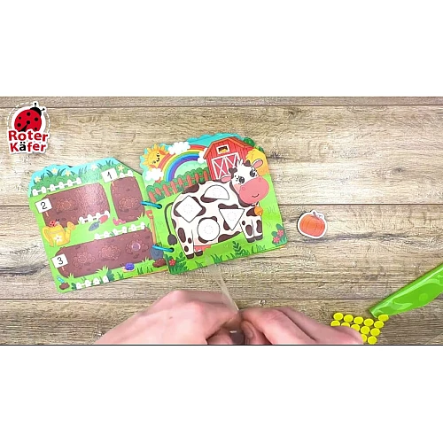 Розвиваюча гра з липучками Тварини на фермі