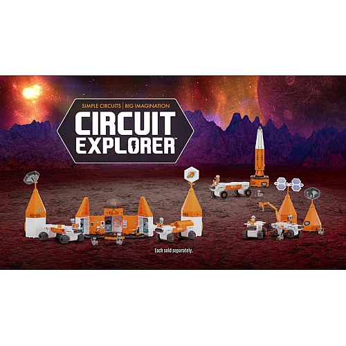 Развивающий STEM набор Ракета с луноходом от Educational Insights