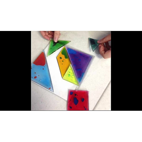 Тактильний набір сенсорний Танграм (7 фігур) від Fun and Function