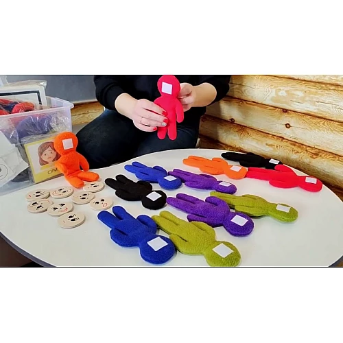 Набір дидактичних ігор Емоції (95 шт) від Hega