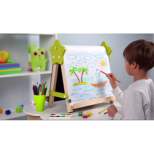 Двусторонний мольберт 5 в 1 для творчества и учебы