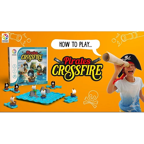 Настольная логическая игра Битва с пиратами от SmartGames