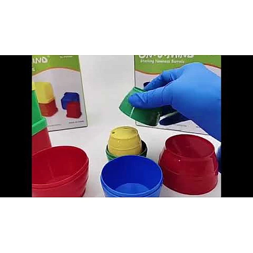 Розвиваючий набір пірамідка Чашечки від Obetty