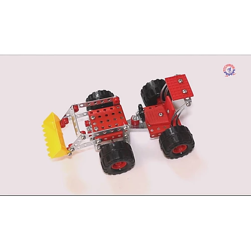 Металевий конструктор Будівельна техніка (289 деталей)