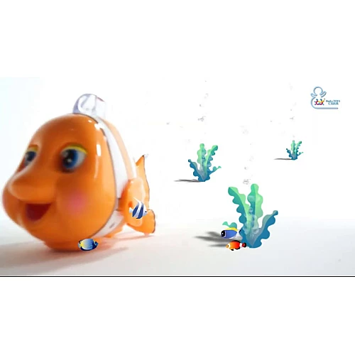 Розвиваюча музична іграшка Рибка клоун від Huile Toys