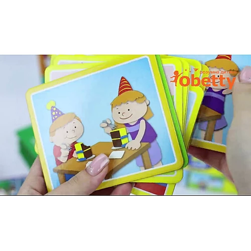 Логічний набір карток Історії (16 історій по 3 сцени) від Lakeshore