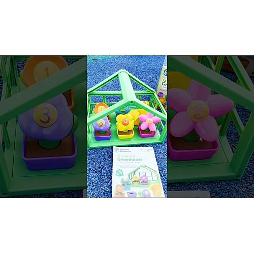 Набір для сортування та рахунку Теплиця від Learning Resources