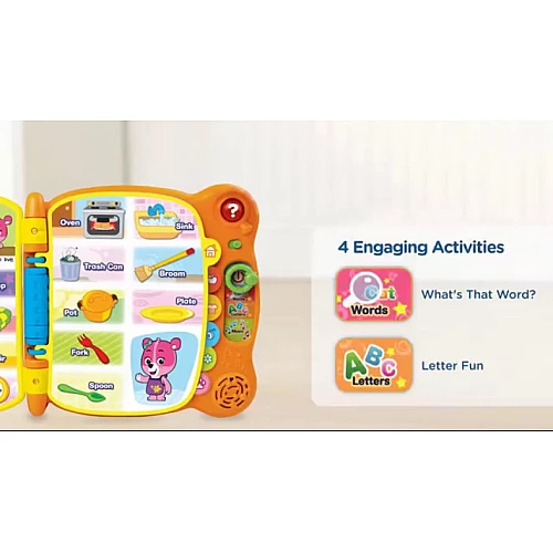 Розвиваюча музична іграшка Книга від VTech