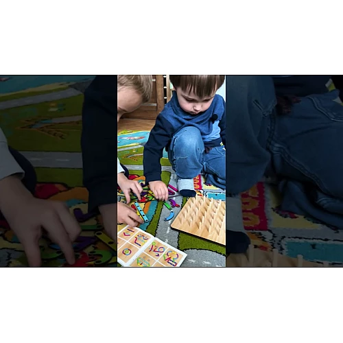 Розвиваюча дошка Геоборд Монтессорі від PuzzleOk