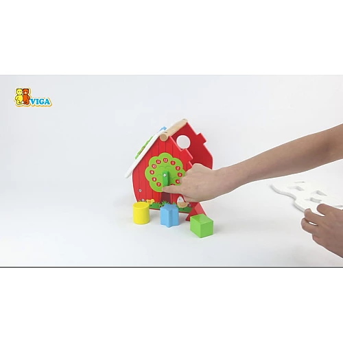Розвиваюча іграшка Ферма сортер від Viga Toys