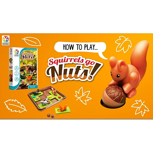 Настільна гра П'ятнашки з білочками і горішками від SmartGames